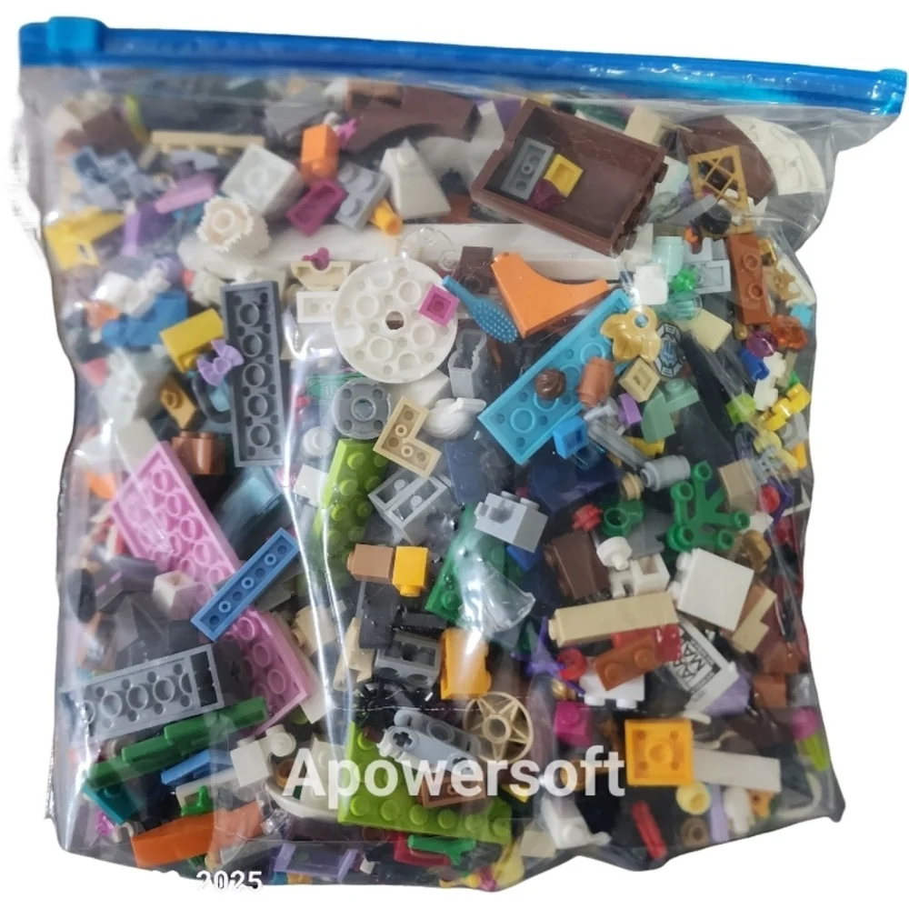 Lego Misc Lot Assorted One Gallon Zip Bag #13